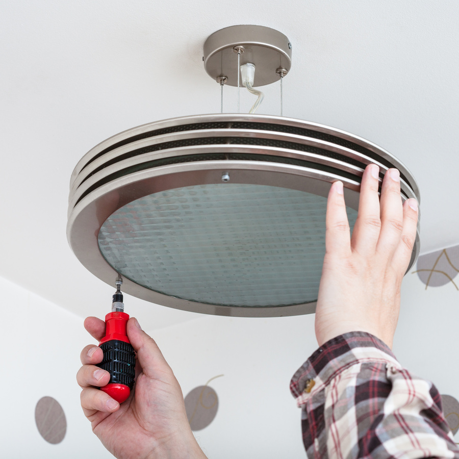 Repairing Ceiling Light